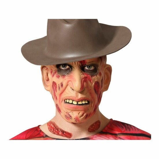 Masker Freddy Krueger Halloween Multicolour 1