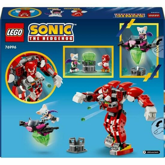 Bouwspel Lego 76996 Sonic The Hedgehog Knuckles&amp;apos; Robot Guardian Multicolour 6