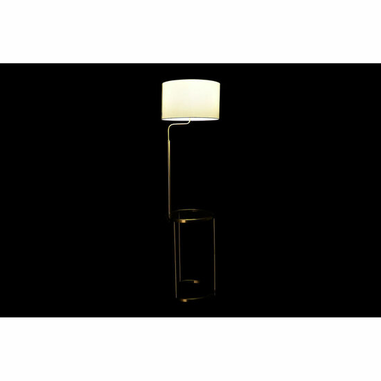 Vloerlamp DKD Home Decor 43,5 x 40 x 154 cm Gouden Metaal Wit 220 V 50 W 7