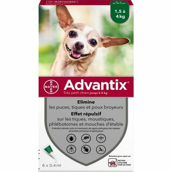 Pipet voor honden Advantix 1,5-4 Kg 1