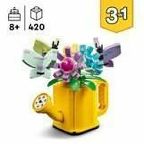 Bouwspel Lego 31149 Creator 3in1 Flowers in the Watering Can Multicolour 2