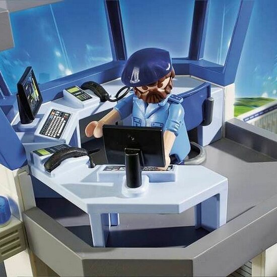 Playset City Action Police Station with Prison Playmobil 6919 2