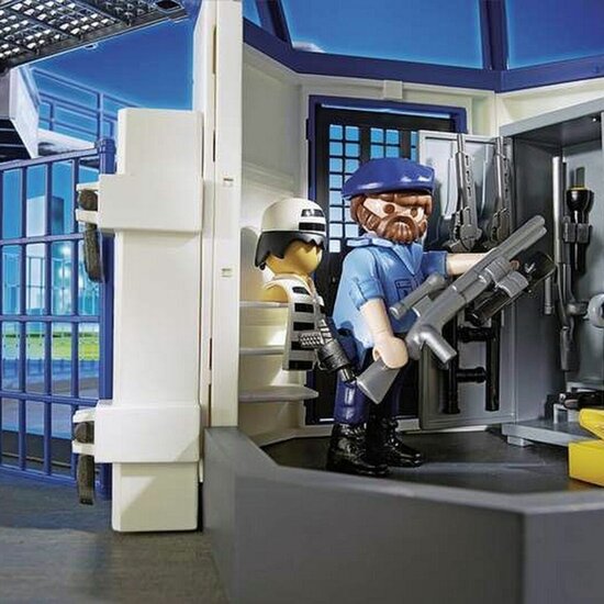 Playset City Action Police Station with Prison Playmobil 6919 4