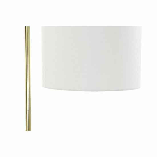 Vloerlamp DKD Home Decor 35 x 44 x 159 cm Gouden Metaal Wit 220 V 50 W 3