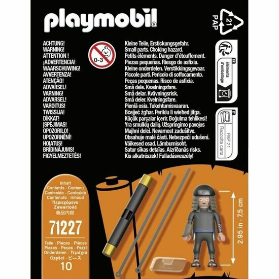 Playset Playmobil 71227 Naruto Shippuden - Hiruzen 4