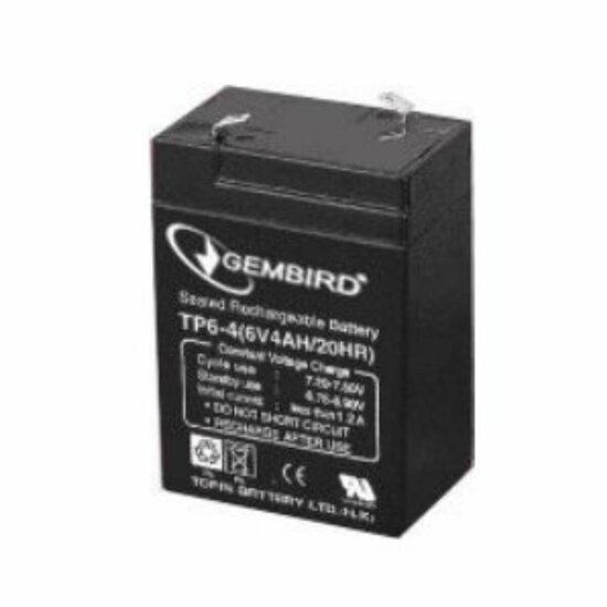 Batterij voor UPS SAI GEMBIRD BAT-6V4.5AH 4,5 AH 6 V 1