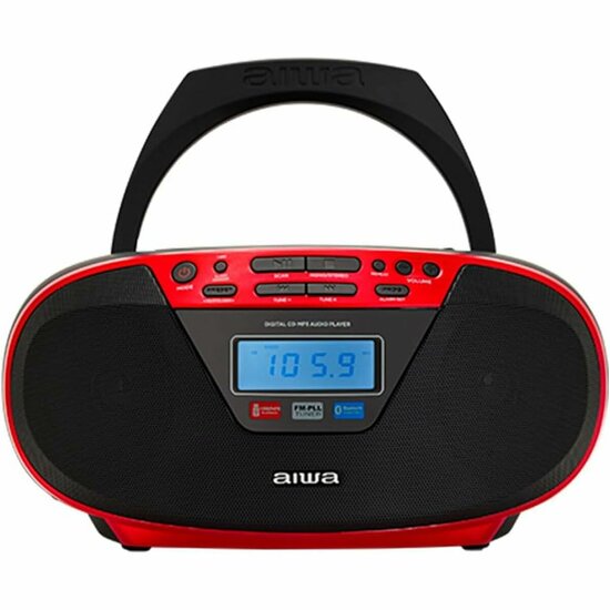 Radio met cd- en mp3-speler en Bluetooth Aiwa BBTU-400RD 1