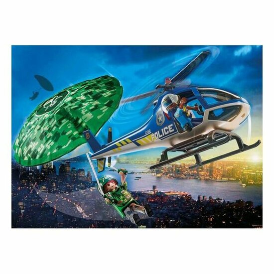 Playset  City Action Police helicopter: Parachute Chase Playmobil 70569 19 pcs (19 pcs) 2