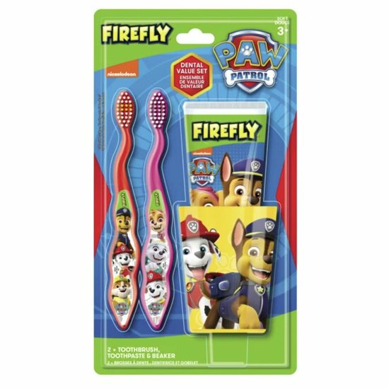 Mondverzorgingsset voor Kinderen The Paw Patrol Firefly 3 Onderdelen 1