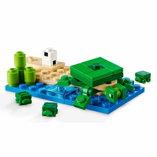 Playset Lego 21254 Minecraft Turtle Beach House 5