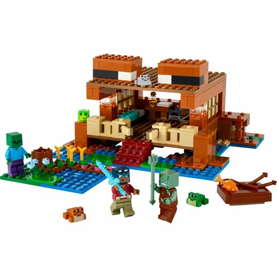 Playset Lego 21256 Minecraft The Frog House 3