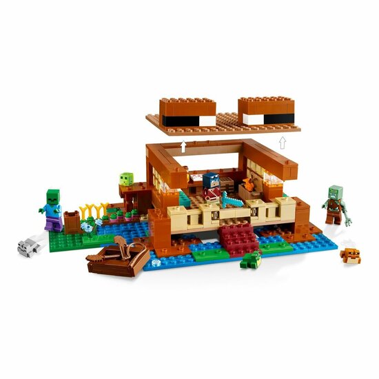 Playset Lego 21256 Minecraft The Frog House 4