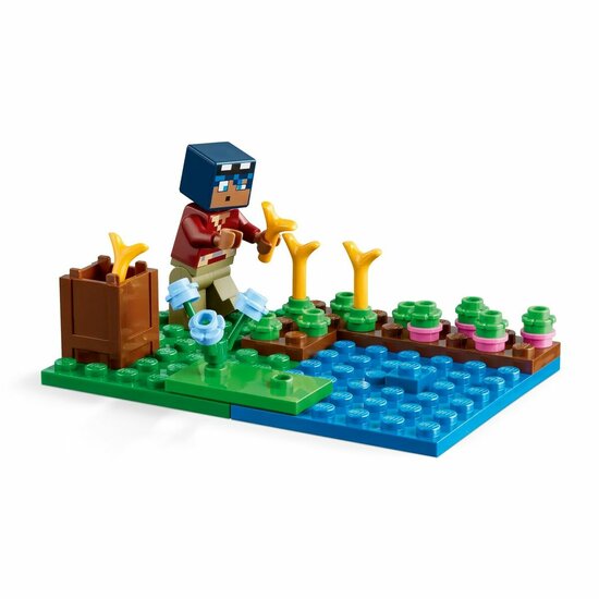 Playset Lego 21256 Minecraft The Frog House 6