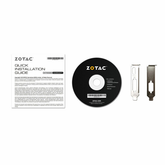 Videokaart Zotac GeForce GT 710 2 GB GDDR3 6