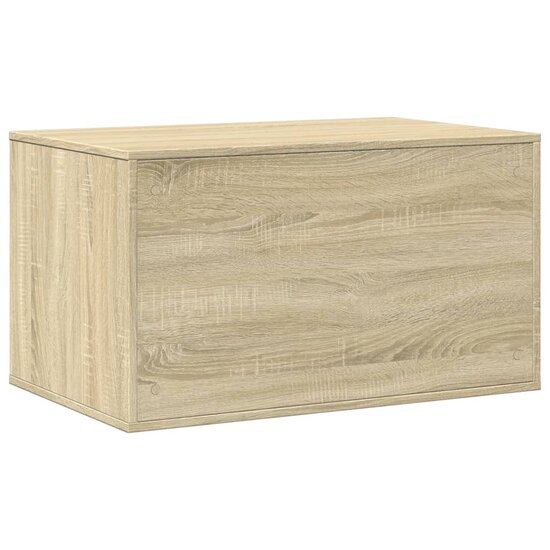 Kattenbakkast 80x50x45 cm bewerkt hout sonoma eikenkleurig 7