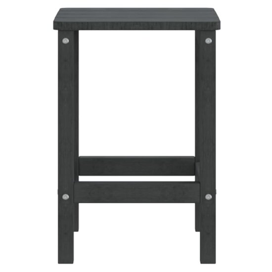 Tuintafel Adirondack 38x38x46 cm HDPE antracietkleurig 4