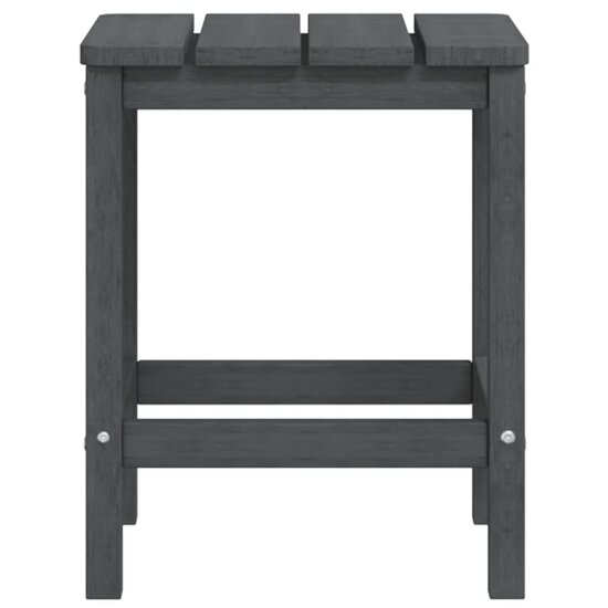 Tuintafel Adirondack 38x38x46 cm HDPE antracietkleurig 5