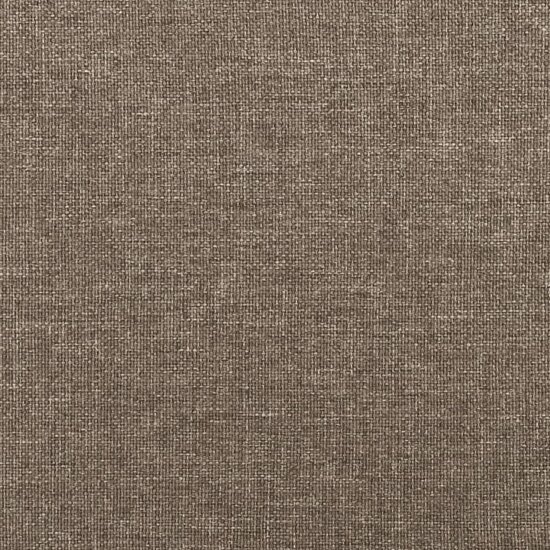 Bankje 70x30x30 cm stof taupe 6