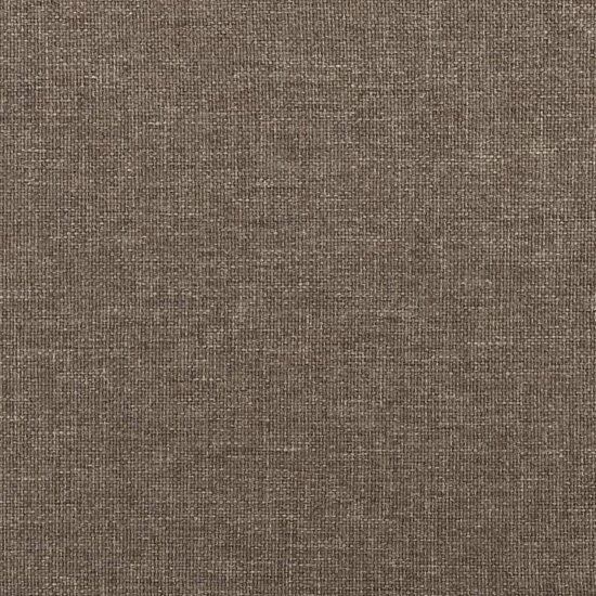 Bankje 100x35x41 cm stof taupe 6