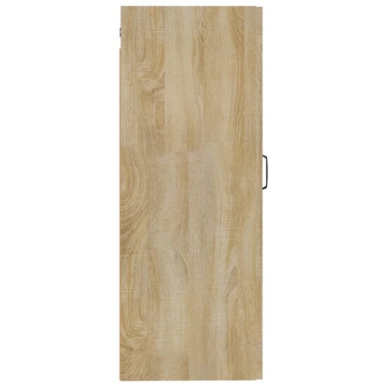 Hangkast 35x34x90 cm bewerkt hout sonoma eikenkleurig 6