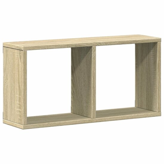 Wandkast 60x16x30 cm bewerkt hout sonoma eikenkleurig 2