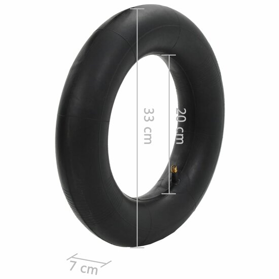 Kruiwagenbinnenbanden 2 st 3.50-8/16x4/4.00-8/400x100 rubber  6