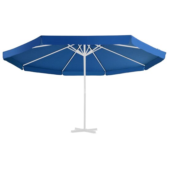 Vervangingsdoek voor parasol 500 cm azuurblauw 2