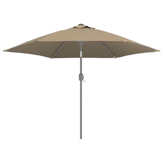 Vervangingsdoek voor parasol 300 cm taupe 4