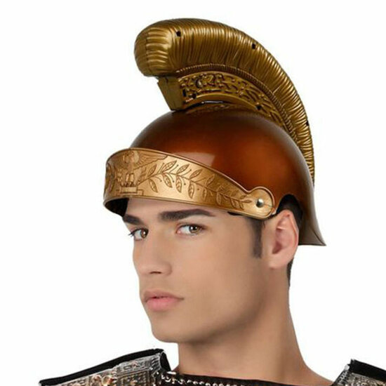 Romeinse Helm Legionair soldaat Gouden 1