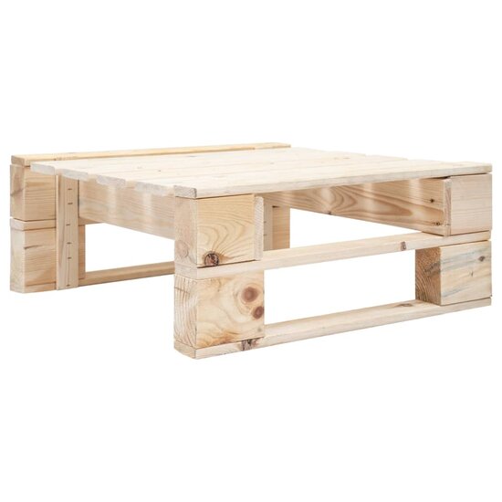 Tuinhocker pallet hout 1