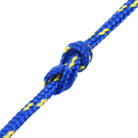 Boottouw 2 mm 25 m polypropyleen blauw 5