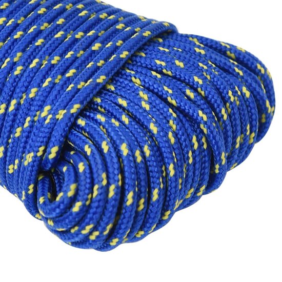 Boottouw 3 mm 50 m polypropyleen blauw 4