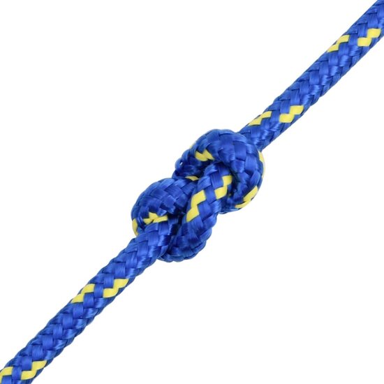 Boottouw 6 mm 25 m polypropyleen blauw 5