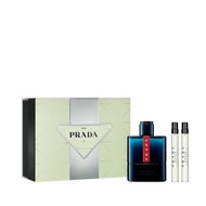 Parfumset voor Heren Prada EDT Luna Rossa Ocean 3 Onderdelen 1