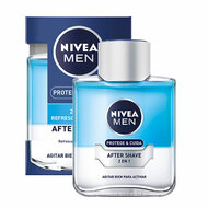 Aftershave Lotion Nivea Men Protect &amp; Care 100 ml 2 in 1 1