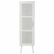 Kast Alexandra House Living Zilverkleurig white wedding Bamboe Hout MDF 37 x 139 x 40 cm 3