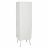 Kast Alexandra House Living Zilverkleurig white wedding Bamboe Hout MDF 37 x 139 x 40 cm 5