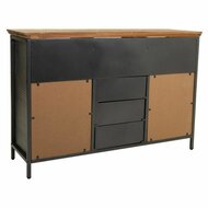 Dressoir Alexandra House Living Bruin Grijs Hout Metaal 36 x 82 x 121 cm 4