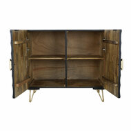 Dressoir DKD Home Decor Zwart Gouden 81 x 45 x 75 cm 4