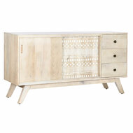 Dressoir DKD Home Decor Wit Natuurlijk Mangohout 145 x 42 x 75 cm 1