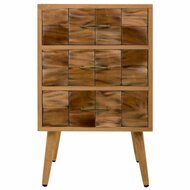 Ladekast Alexandra House Living Natuurlijk Paulownia hout 75 x 38 x 45 cm 2