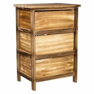 Ladekast Alexandra House Living Bruin Hout Paulownia hout 29 x 58 x 40 cm 5