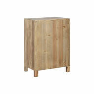 Nachtkastje Home ESPRIT Zwart Natuurlijk Sparrenhout Hout MDF 45 x 34 x 66 cm 2