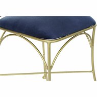 Keukenstoel DKD Home Decor Blauw Gouden 45 x 42 x 88,5 cm 2