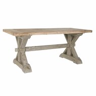 Eettafel DKD Home Decor 180 x 80 x 76 cm Spar Natuurlijk Hout 1