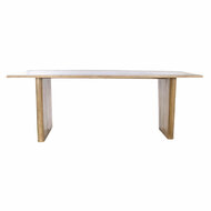 Eettafel DKD Home Decor Bruin Mangohout 200 x 100 x 76 cm 3