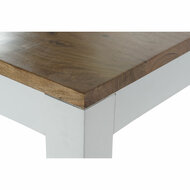 Eettafel DKD Home Decor Wit Bruin Acacia Mangohout 200 x 100 x 80 cm 2