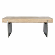 Eettafel Home ESPRIT Natuurlijk Spar Hout MDF 200 x 94 x 76 cm 7