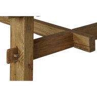 Eettafel Home ESPRIT Bruin Natuurlijk Hout Dennenhout 220 x 100 x 76 cm 4