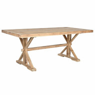 Eettafel Home ESPRIT Natuurlijk Hout 200 x 100 x 80 cm 1